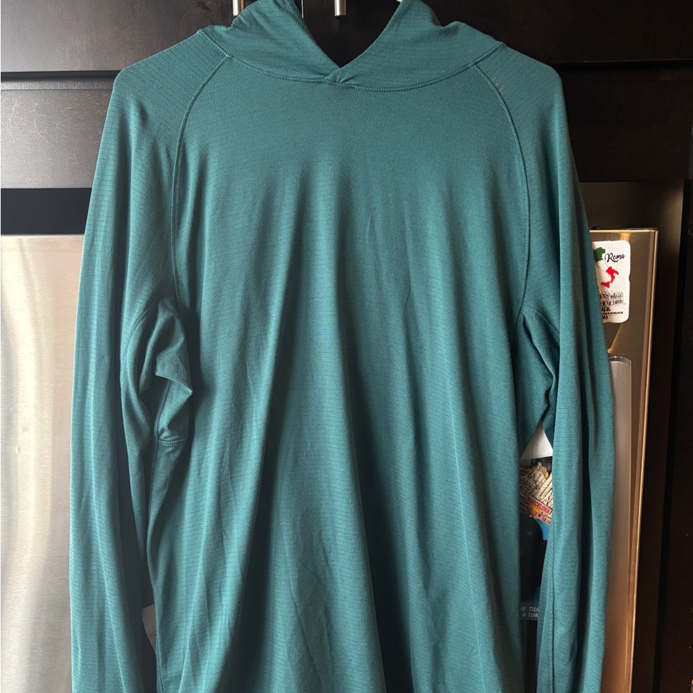 Men's Lululemon Teal/Green Long Sleeve Hoodie